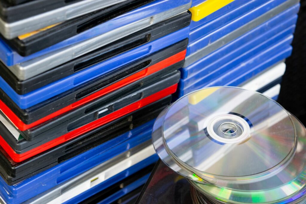 CDs und Platten...