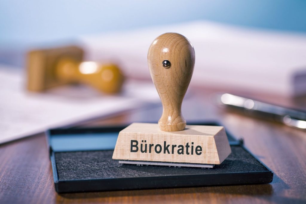 Zu viel Bürokratie?
